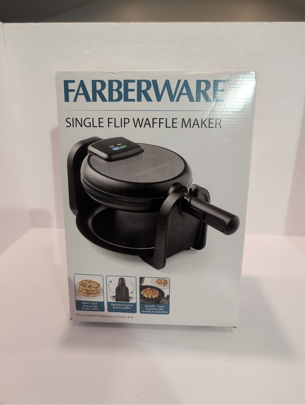 Farberware Single Flip Waffle Maker NIB
